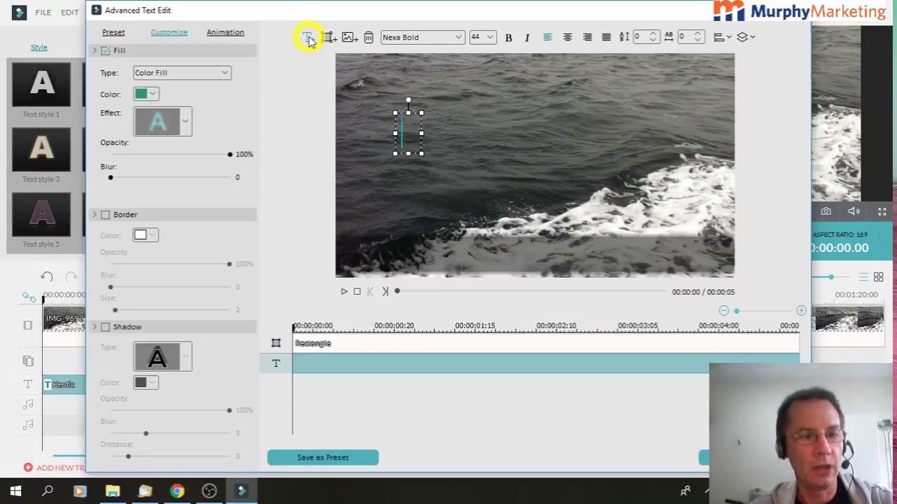 How to add Scrolling Text in your Filmora Video