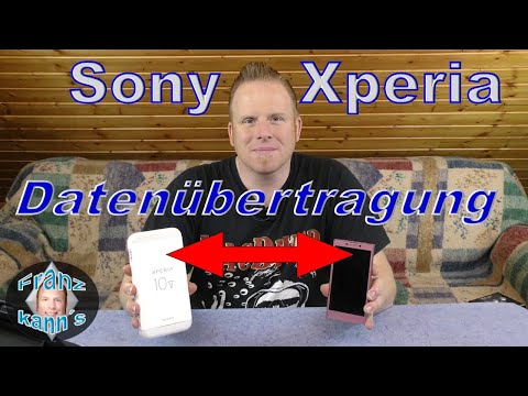 Sony Xperia V10 Data Transfer - Setting up a new smartphone