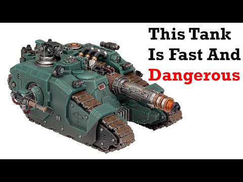 The Horus Heresy Sicaran Venator Is Now In Plastic And It Is WONDERFUL!