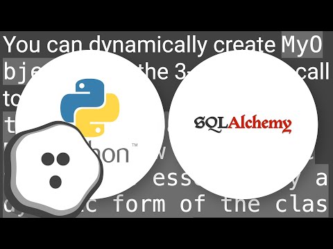 Python Dynamic Class Creation In Sqlalchemy