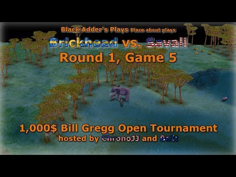 Bill Gregg Open Tournament, R1 - Brickhead vs. Savali, Game 5 - Age of Mythology: The Titans
