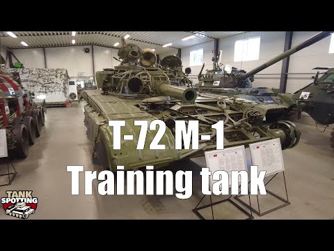 T-72 M-1 Training Tank Walkaround - Skeleton Of A Main Battle Tank - Panssarimuseo