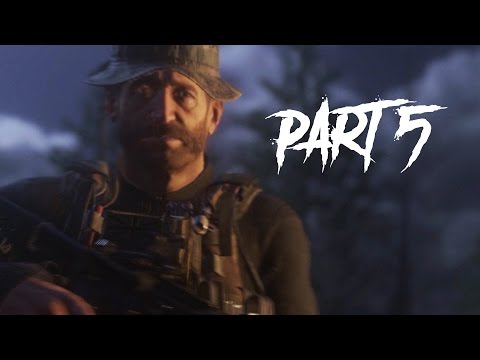 Modern Warfare Remastered Gameplay Walkthrough Part 5 - Act 1 - Hunted (Call of Duty 1080p)