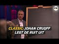 Johan Cruijff legt op iconische wijze 'de ruit' uit - VTBL