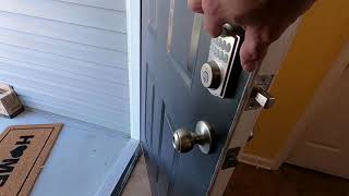 How to QUICKLY and EASILY Install a Kwikset Smartcode Deadbolt