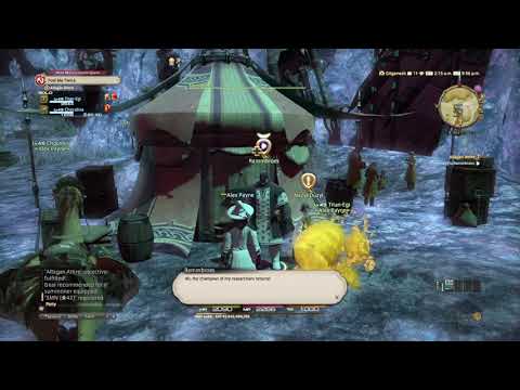 Final Fantasy XIV PS4 Growing A Summoner Part 13 - Level 45 Job Quests