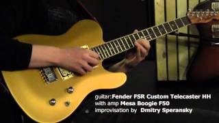Video thumbnail for Струнодер 3.0 - Fender FSR Custom Telecaster HH by volksemen2