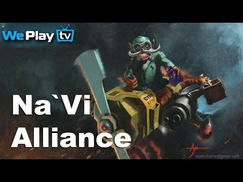 Na'Vi vs Alliance Weplay Grand Final game 4.