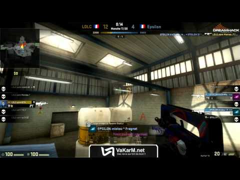 Finale Dreamhack Valencia 2014 - Team-LDLC vs Epsilon - map 3