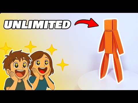 A4 Printable Character Builder For Kids