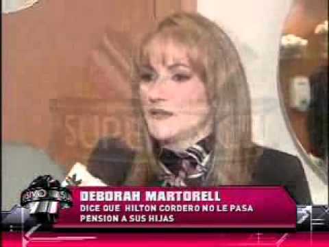 SuperXclusivo - Deborah Martorell reacciona al caso de su ex esposo... Parte 1