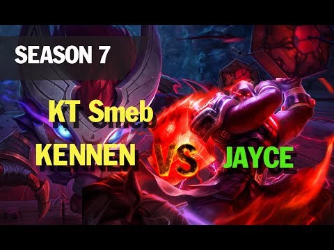 lol league highlights l KT Smeb plays KENNEN TOP vs JAYCE