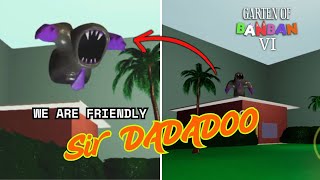 Garten Of BANBAN 6  Sir DADADOO Jump Scare #sirdadadoo #kittysaurus #queenbouncelia#gartenofbanban