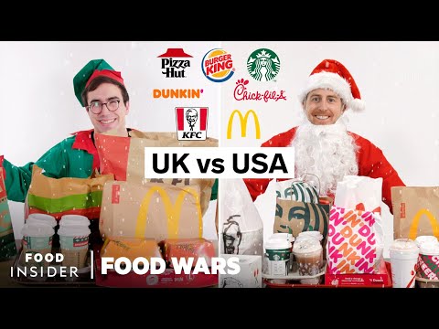 英國VS美國聖誕特輯｜美食大戰 (UK vs US Christmas Specials | Food Wars)