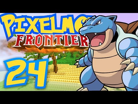 Pixelmon Survival Frontier [Part 24] - Lapras Rage Quit!