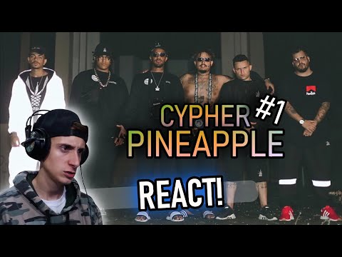 Cypher Pineapple 01 - Ducon | Chris | Dudu | Bob do Contra | DK 47 | Cesar Mc (Prod. Jogzz) - REACT!