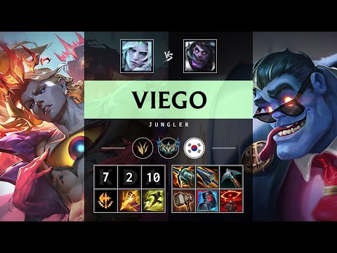 Viego Jungle vs Dr. Mundo - KR Challenger Patch 25.20