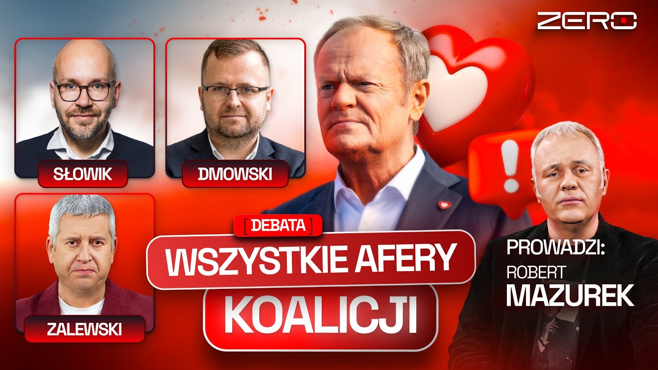 DEBATA - WSZYSTKIE AFERY KOALICJI, ZARZĄDZANIE KRYZYSOWE RZĄDU, CZY UCZĄ SIĘ NA BŁĘDACH