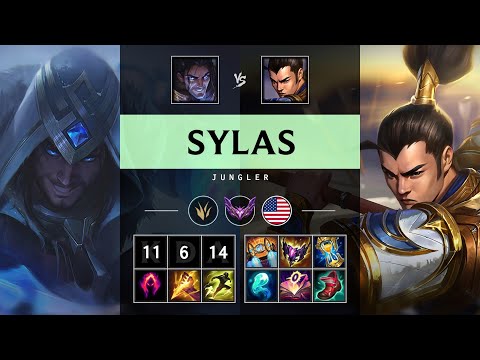 Sylas Jungle vs Xin Zhao - NA Master Patch 25.08
