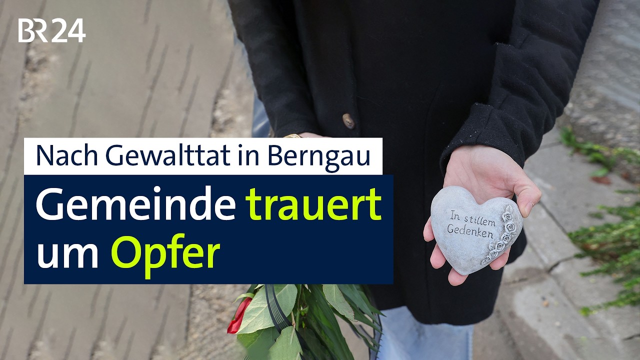 Nach Gewalttat in Berngau: Gemeinde trauert um Opfer | BR24