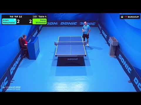 17:35 Artem Maksymenko - Denys Shcherbak 31.07.2023 TT Euro.Cup Ukraine Star. TABLE 4