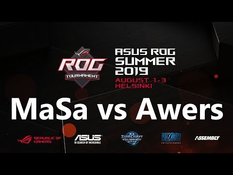 MaSa (T) vs Awers (T) - ASUS ROG Summer 2019 [Deutsch]