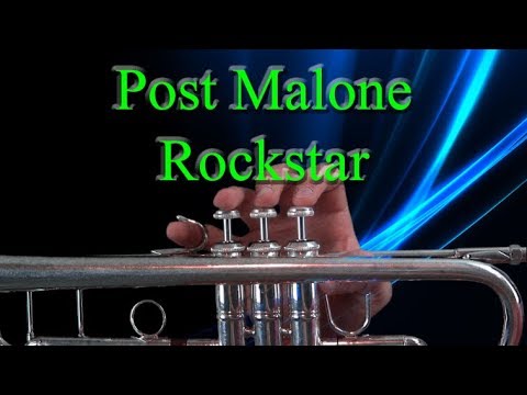 How to play Rockstar by Post Malone on Trumpet