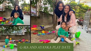 G-Ma and Ayanka Play Date | Catching up with Raveena Mamu after her wedding | Growing with Ayanka