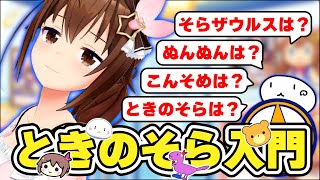 そらちゃんと振り返る「ときのそら色々な由来」