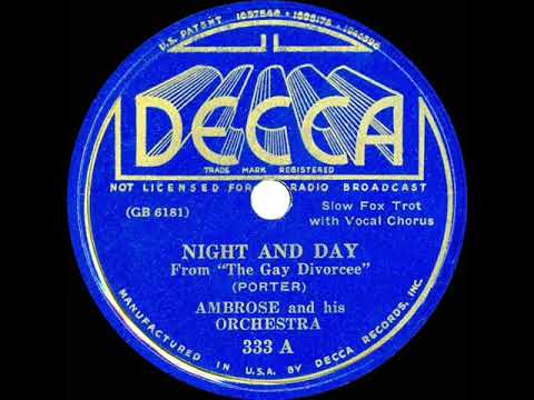 1933 Ambrose - Night And Day (Sam Browne, vocal)