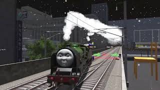 TRAINZ RAILROAD SIMULATOR - BIG CITY ENGINE AND CASEY JR - WRONG WAY - JAPAN MODEL TRAINZ!