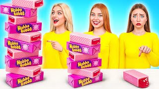 100 Layers of Food Challenge | Fantastic Food Hacks by Super Hyper DO