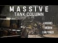 Hell Let Loose - 5 Tanks in Convoy Formation through Carentan