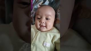 Download lagu BAYI LUCU | Bayi 3 Bulan Ngoceh | Baby Funny Video Shorts mp3