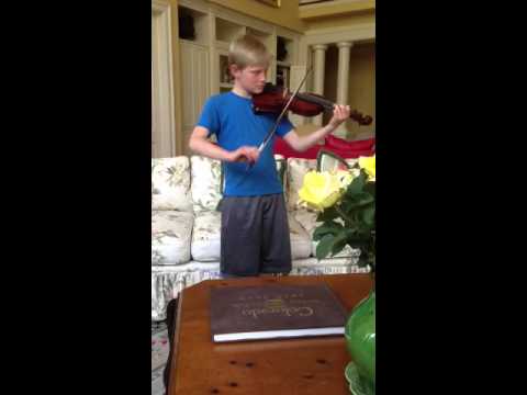 Malachi Playing the Fiddle