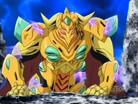 magmel and razenoid are defeated