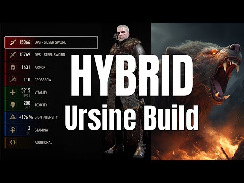 Witcher 3: Ursine Hybrid Build (TOP 5 Series)