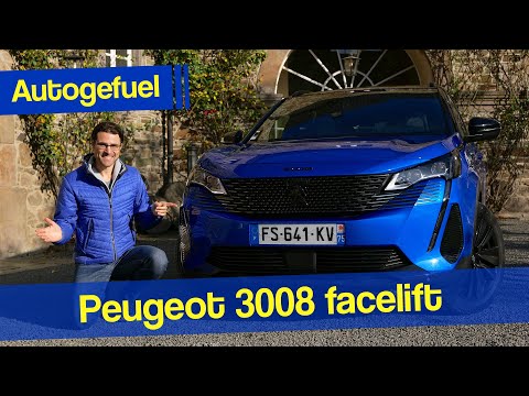 2021 Peugeot 3008 GT REVIEW new facelift Plugin-Hybrid FWD - Autogefuel