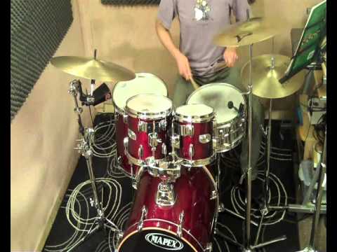 Trinity Guildhall 2011 - 2013 Drumkit Grade 1 Sunny Side Up. Frank Hockney