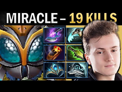 Tinker Dota Gameplay Miracle with 19 Kills and Ethereal