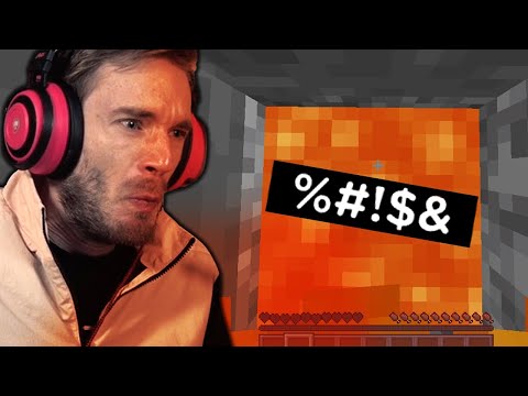 PewDiePie - Never Dig Straight Down... Minecraft Hardcore #2