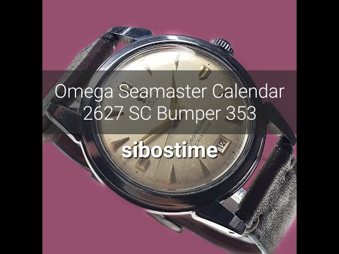 Omega Seamaster Calendar 2627 SC Bumper 353 Year 1952 Preowned Vintage