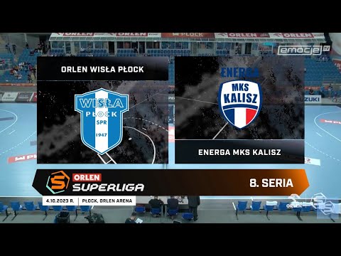 8. seria Orlen Wisła Płock - Energa MKS Kalisz SKRÓT