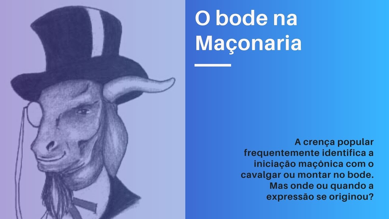 O Bode na Maçonaria