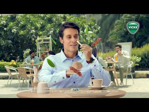 Vicks Inhaler Instant Blocked Nose Relief, Anytime Anywhere! | Malayalam - 15S