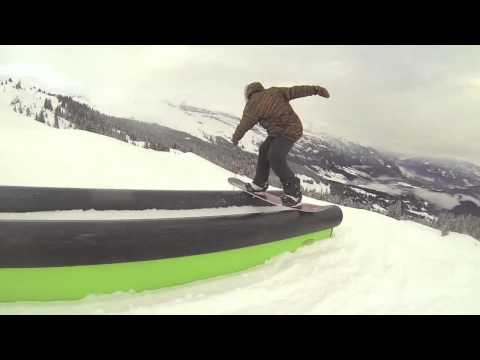 Top to Bottom Through the Laax Park with Tor Lundström