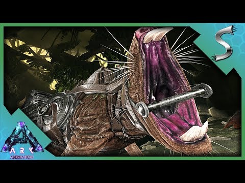 ROLLRAT TAMING! HOW TO TAME + ZIPLINE MOTOR & GAS COLLECTOR! - Ark: Aberration [DLC Gameplay E6]