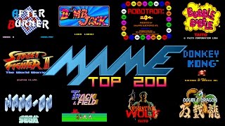 Mame/Arcade Top 200 Games