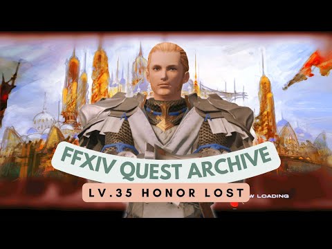 Paladin: Lv.35 Honor Lost // FFXIV Quest Archive