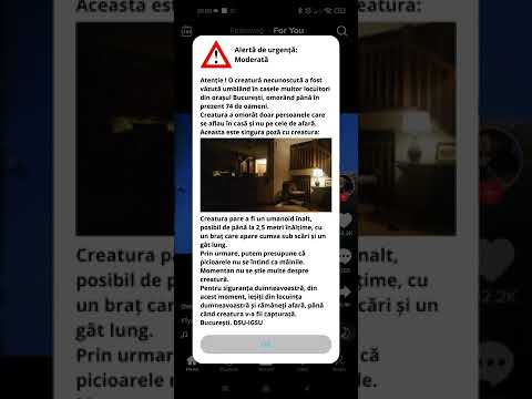 Creatura ucigașă - RO-Alert
